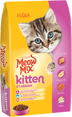 Meow Mix Kitten Nibbles 1.4kg